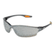 MCR Safety Law LW2 Series Safety Glasses, Soft Secure TPR Nose Piece and Temple Inserts, Silver Mirror, One Size, LW217