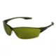 MCR Safety Law LW2 Series Welding Filter Shade 3.0 Dark Safety Glasses, Soft Secure TPR Nose Piece and Temple Inserts, Dielectric with No Metal Pieces, Green Filter 3.0, One Size, LW2130