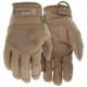 MCR Safety Mechanics Gloves with TaskFit Design, Synthetic Leather Palm, Nylon and Spandex Back, Tan, Large, 963L