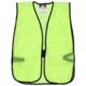 MCR Safety Mesh Safety Vest, Lightweight Poly Mesh, Non-ANSI Rated, Fluorescent Lime, One Size, V200