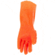 MCR Safety Ninja Alchemy Work Gloves, 15 Gauge Nylon Shell, Fully Double Coated with PVC, TPR Back of Hand Impact Protection, 14in Gauntlet Cuff, Orange, Medium, N2658HVOM
