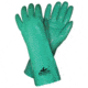 MCR Safety Predaknit Nitrile Coated Work Gloves, Full Rough Nitrile Coating, Soft Interlock Lining, Treated with ActiFresh, 14in Gauntlet Cuff, Aqua Green, Large, 9784L
