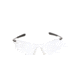 MCR Safety Rubicon T4 Series Safety Glasses with Lens UV-AF Anti-Fog Coating Curved Frameless Lens Design, Clear, One Size, T4110AF