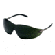 MCR Safety S21 Series Safety Glasses, 5.0 Filter Lens, Non-Slip TPR temple, Green Filter 5.0, One Size, S21150