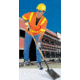 MCR Safety Safety Vest, Class 3 Solid, 2in Vinyl Reflective, Snap Closure, 2 outer 2 Inner Pockets, Fluorescent Orange, 2X, CL3SOVX2