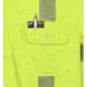 MCR Safety Summit Breeze Class 3 Flame Resistant Shirt, 5.5oz Inherent Blend, Long Sleeve with Vented Underarms and Back, CAT 2, Fluorescent Lime, S, SBS1027S