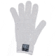 MCR Safety Steelcore 2 10 Gauge Regular Weight Cut Resistant Work Gloves, Polyester Wrapped Stainless Steel, White, Small, 9356S