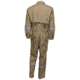 MCR Safety Summit Breeze Flame Resistant Coverall, 7oz Cotton, Long Sleeve Coverall with Vented Underarms and Back, 1in Silver Reflective Stripes, CAT 2, Tan, 201342T, SBC201342T
