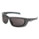 MCR Safety Swagger UD1 Series Safety Glasses, MAX6 Anti-Fog Coating, Co-Injected TPR over Polycarbonate Temples, Gray/ Gun Metal Frame, One Size, UD112PF