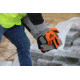 MCR Safety UltraTech Mechanics Gloves, Cut Pro 13 Gauge HyperMax Shell with Sandy Nitrile Foam Palm and Fingertips, Black/Salt and Pepper, Small, UT1952S