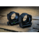 MDT 30mm Elite Scope Ring, 0.820 inch, Low,  No Bubble Level, Black 102708-BLK