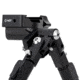 MDT Lightweight CkyePod Bipods, RRS BTC, Doublepull Legs, Black, 106345-BLK