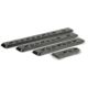 MDT M-LOK Arca Swiss Rail, Standard, 3.3in, Black, 103416-BLK