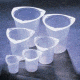 Medegen Medical Tri-Pour Graduated Disposable Beakers, Polypropylene PB1915-800 Beakers