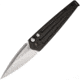 Medford Nosferatu Automatic Folding Knife, 3.5in, S45VN Stainless, Tumbled Finish, Black PVD Titanium Handle, MKNATQ-30PV-TPCP