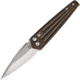 Medford Auto Nosferatu Automatic Folding Knife, 3.50in, S45VN Sainless, Tumbled Finish, Bronze Anodized Titanium Handle