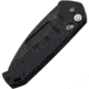 Medford Auto Swift Button Lock Automatic Folding Knife, 3.25in, D2 Tool Steel, Tanto Blade, Black PVD, Black Anodized Aluminum Handle, MD206SPT42AB