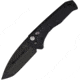 Medford Auto Swift Button Lock Automatic Folding Knife, 3.25in, D2 Tool Steel, Tanto Blade, Black PVD, Black Anodized Aluminum Handle, MD206SPT42AB