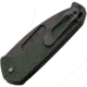 Medford Auto Swift Button Lock Automatic Folding Knife, 3.25in, D2 Tool Steel, Drop Point Blade, Black PVD, Green Anodized Aluminum Handle, MD206SPD40AG