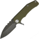 Medford Flipper Deployment OD Folding Knife,3.25in,D2 Tool Steel,Tanto,OD Green,G10 Handle MD33OD