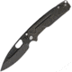 Medford Infraction Framelock Folding Knife, 3.5in Black Pvd Coated S35Vn SS Blade, Black Pvd Coated Titanium Handle, Thumb Pull, Pocket Clip, Waterproof Storage Case, MK031SP-30PV