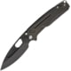 Medford Infraction Framelock Folding Knife, 3.5in Black Pvd Coated S35Vn SS Blade, Black Pvd Coated Titanium Handle, Thumb Pull, Pocket Clip, Waterproof Storage Case, MK031SP-30PV