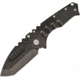 Medford Praetorian Framelock Folding Knife, 3.75 black PVD coated S35VN stainless tanto blade, Black PVD coated stainless handle, MK012SPT-30PV