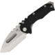 Medford Praetorian G Framelock Black Folding Knife,4in,D2 Tool Steel,Standard Edge,Tanto,Black,G10 Handle MD11DTT08TM