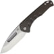 Medford Praetorian Slim Framelock Folding Knife, 3.25" tumbled finish S35VN stainless drop point bl, Bronze anodized titanium handle, MD208STD-36A1