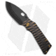 Medford TFF-1 Folding Knife, 4.00in, CPM S45VN, Spear Point Blade, Titanium Bronze/Black Handle, Black/Bronze/Black, 9.625in, BHQ-219246