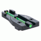 Meprolight Tritium &amp; Fiber Optic Night Sights MEP Fiber Tritium GLK Rear, Green 40275G