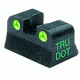 MeproLight Beretta M9/M92 Rear Sight, Green ML10662R.S, EDEMO1