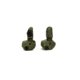 Meprolight Flip-Up Front and Rear Tritium Sight Set, 4 Rear Dots, OD Green, 403800