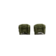 Meprolight Flip-Up Front and Rear Tritium Sight Set, 4 Rear Dots, OD Green, 403800