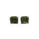 Meprolight Flip-Up Front and Rear Tritium Sight Set, 4 Rear Dots, OD Green, 403800