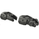Meprolight Flip-Up Front &amp; Rear Tritium Sight Set, 2 Rear Dots, Black, FRBS M2D