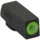Meprolight Hyper-Bright - Highly Visible Day/Night Self-Illuminated Sights, Kimber 1911, Green Front, No Rear Sight, Black, 412183117