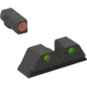 Meprolight HVS Highly Visible Day/Night Self-Illuminated Fixed Front Sight, S&amp;W M&amp;P Full Size/Compact/Sub-Compact, Orange, 0417663137