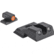 Meprolight Hyper-Bright S&amp;W-M&amp;P Shield Ez, Black Orange Ring, 417713131, 417713131