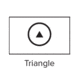 Meprolight M21 1x30mm Reflex Sight, Triangle Reticle, Black w/Dust Cover M21-T