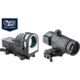 Meprolight M21 Day/Night 1x30mm Self Illuminated Reflex Sight, Open X Reticle w/MX3F Bundle, Black, 56261610