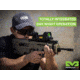 Meprolight MEPRO Mor Pro M&amp;P Red Dot Sight, 2.2 MOA Bullseye Reticle, Green/IR Laser, Black, ML403808