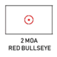 Meprolight MEPRO Pro V2 Red Dot Sight, Red Bullseye Reticle, Black, ML5685016