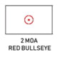 Meprolight MEPRO Pro V2 Red Dot Sight, Red Bullseye Reticle, Black, ML5685016, 56850016