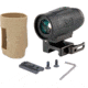 Meprolight MMX4 4x24mm Micro Magnifier w/ Quick Flip, QD Picatinny, Black, 3.2x1.4x1.74 inch, 8016000200