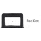 Meprolight MPO-DS Open Emitter Pistol Sight with RMSc/JPoint Footprint, Red, 3.5 Moa Dot, Black Red Reticle, 901243171, 901243171