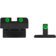 Meprolight Night Sights, Green Front/Rear for HK USP, f/s, Tactical &amp; Expert Adjustable, 21516