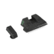 Meprolight Tru-Dot Night Sight Set for Glock G26 &amp; G27, Green Front/Rear, 10226