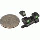 Meprolight Tru-Dot Night Sight Set for S&amp;W K, L &amp; N Revolvers w/Red insert front/Adj. rear, ML22770G