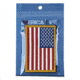 Merica Life Embroidered US FLAG Forward Patch, 3 x 2, EMBR-USFLAG-FORW
